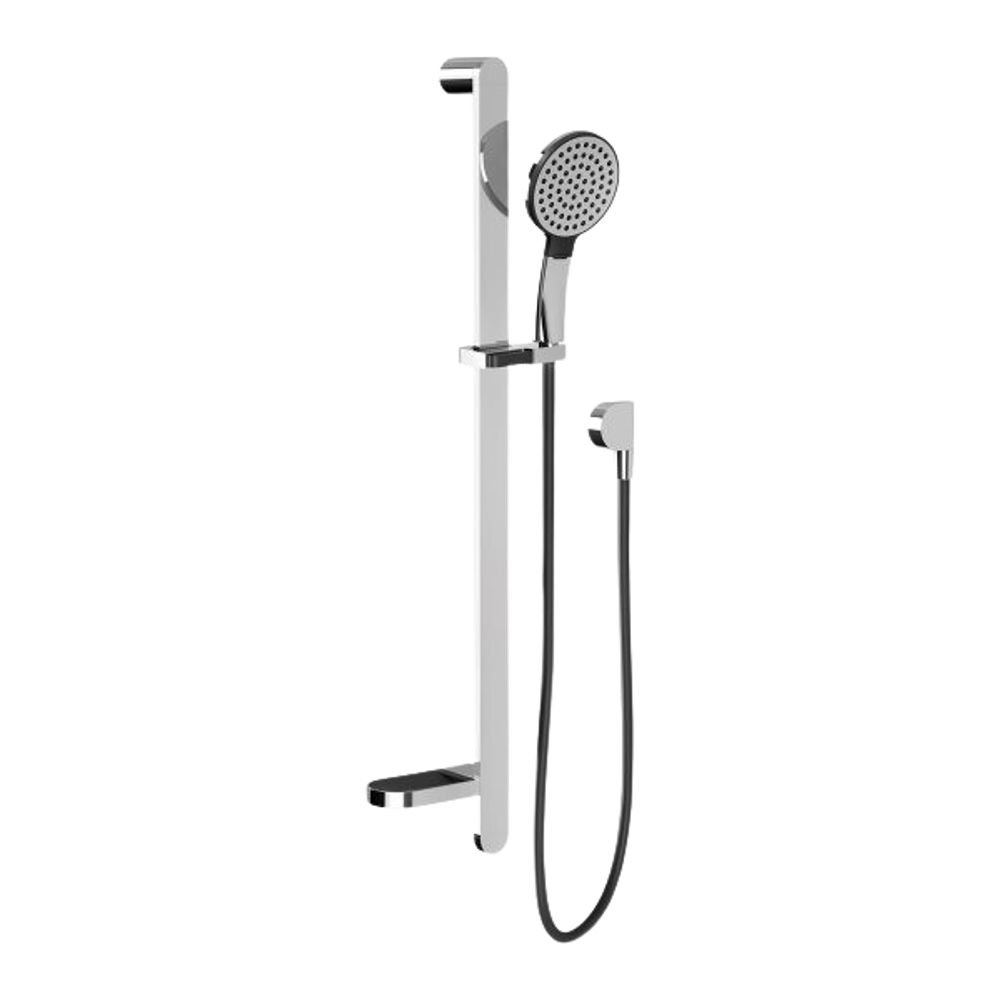 NX Quil Rail Shower Chrome Black