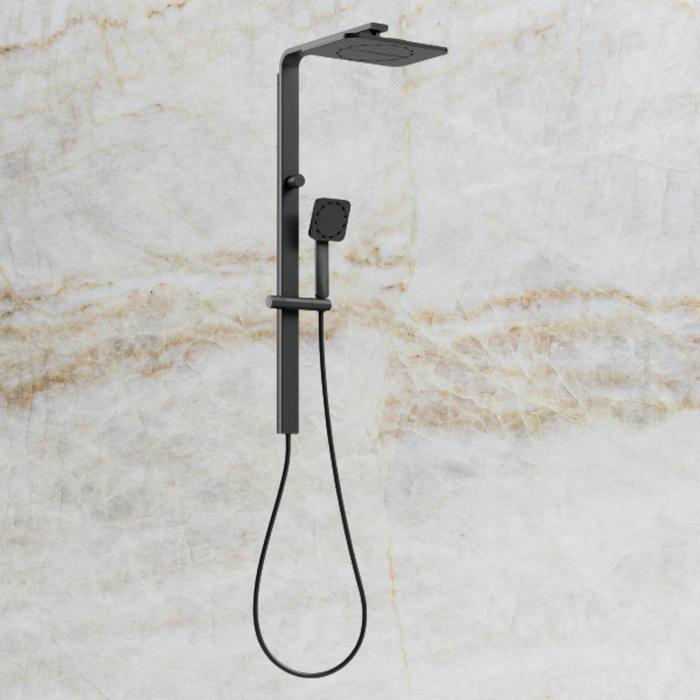 NX Orli Twin Shower Matte Black