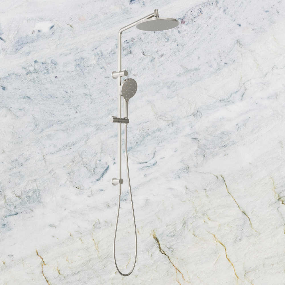 Ormond Twin Shower Brushed Nickel