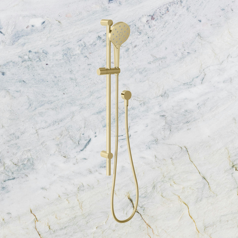 Ormond Rail Shower  Brushed Gold