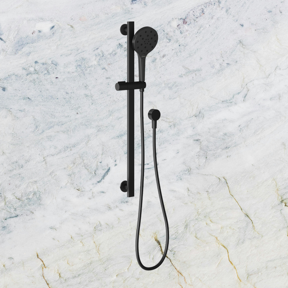 Oxley Rail Shower Matte Black