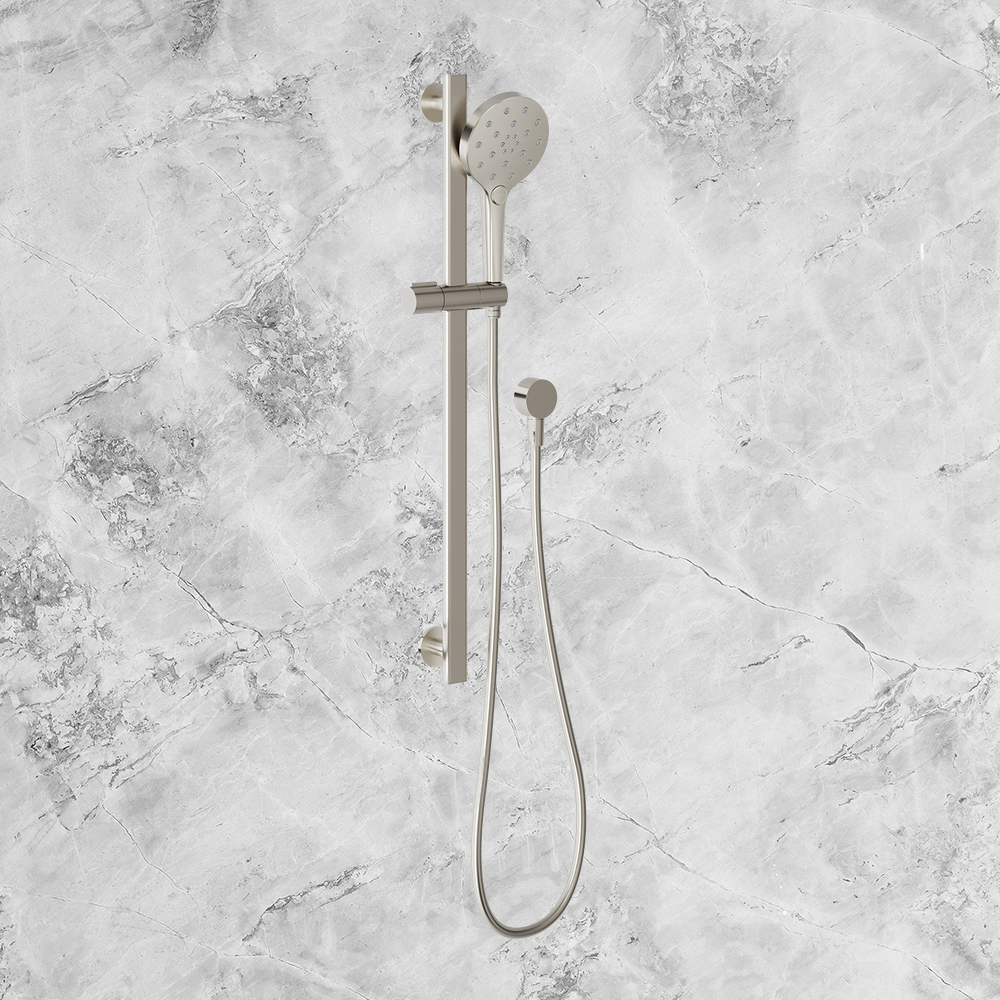 Oxley Rail Shower Brushed Nickel