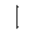 Phoenix Heated Towel Rail Round 600mm Matte Black