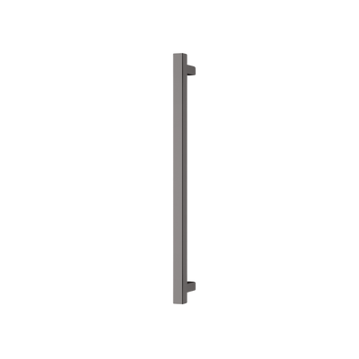 Phoenix Heated Towel Rail Square 600mm Brushed Carbon