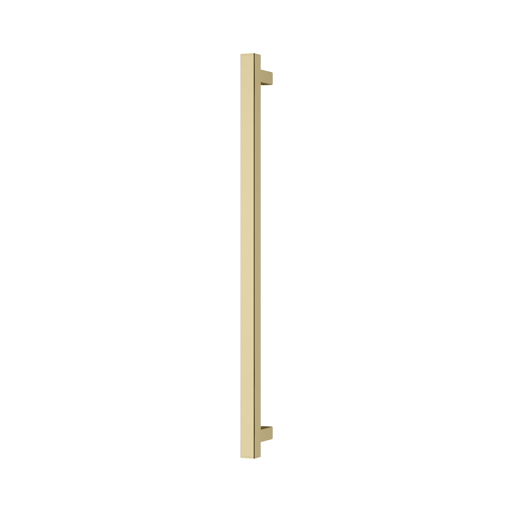 Phoenix Heated Towel Rail Square 800mm Brushed Gold