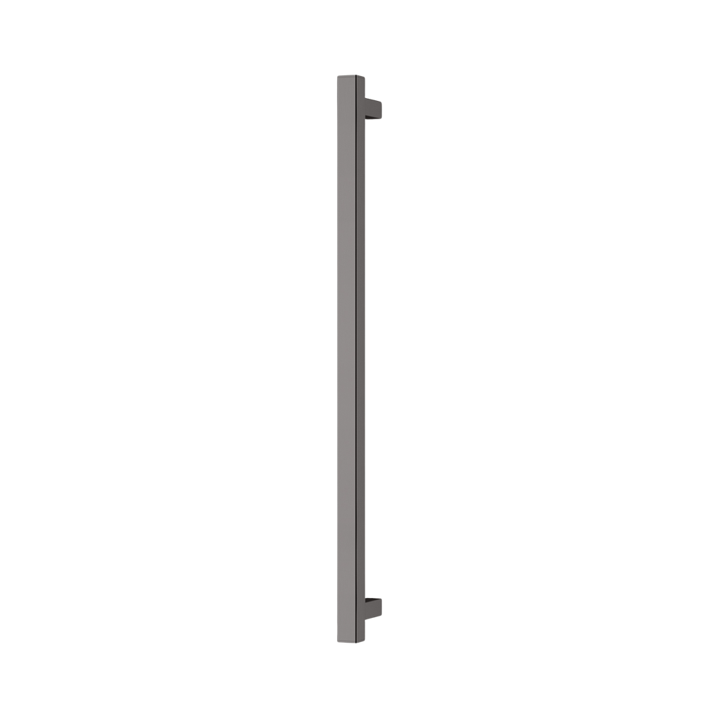 Phoenix Heated Towel Rail Square 800mm Brushed Carbon