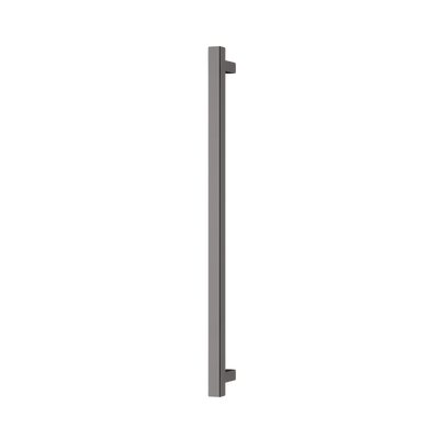 Phoenix Heated Towel Rail Square 800mm Brushed Carbon