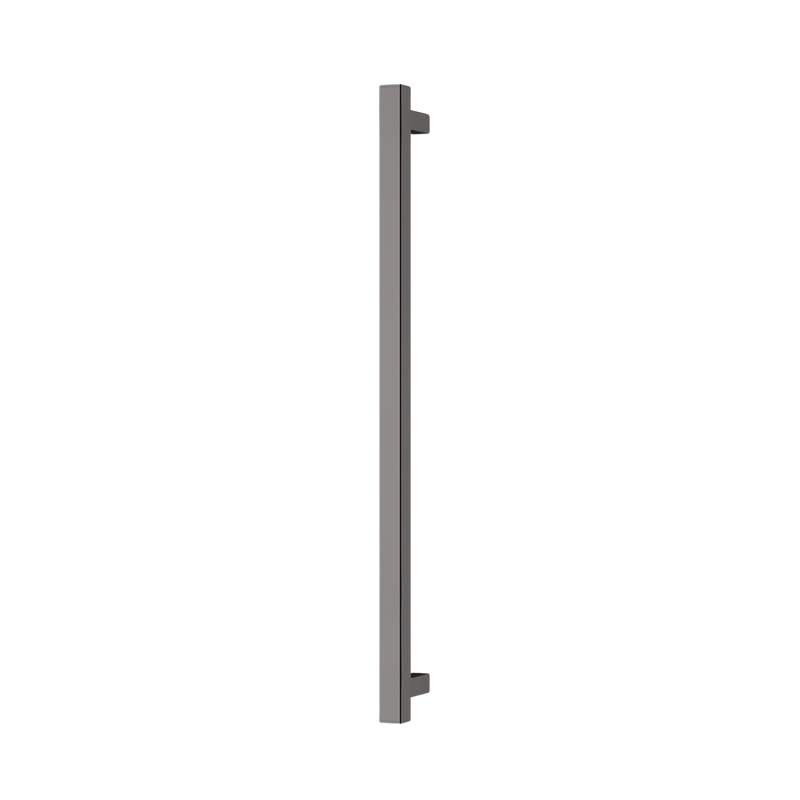 Phoenix Heated Towel Rail Square 800mm Brushed Carbon