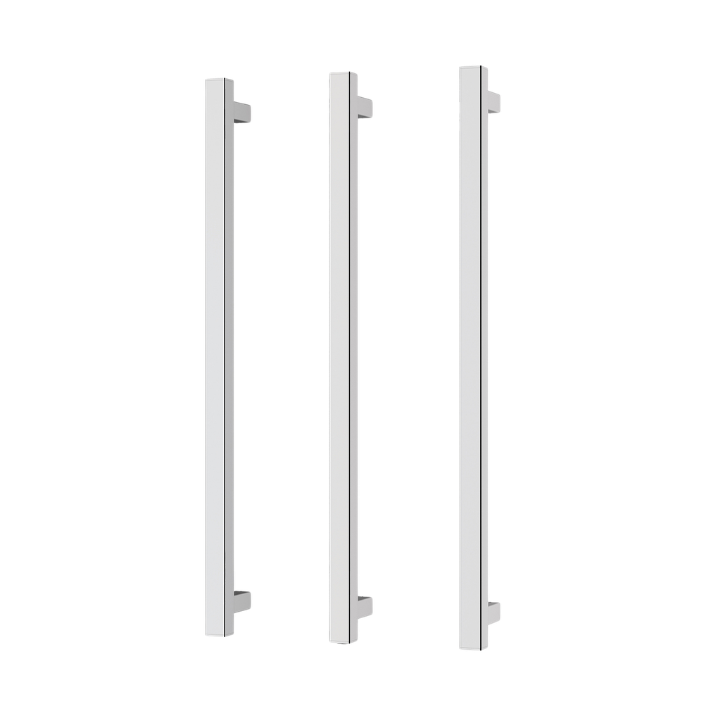 Phoenix Heated Triple Towel Rail Square 800mm Chrome