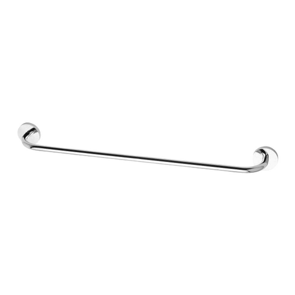 Festival Single Towel Rail 600mm Chrome