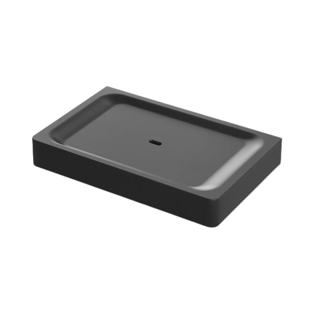 Gloss Soap Dish Matte Black