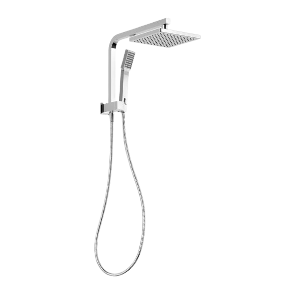 Lexi Compact Twin Shower Chrome