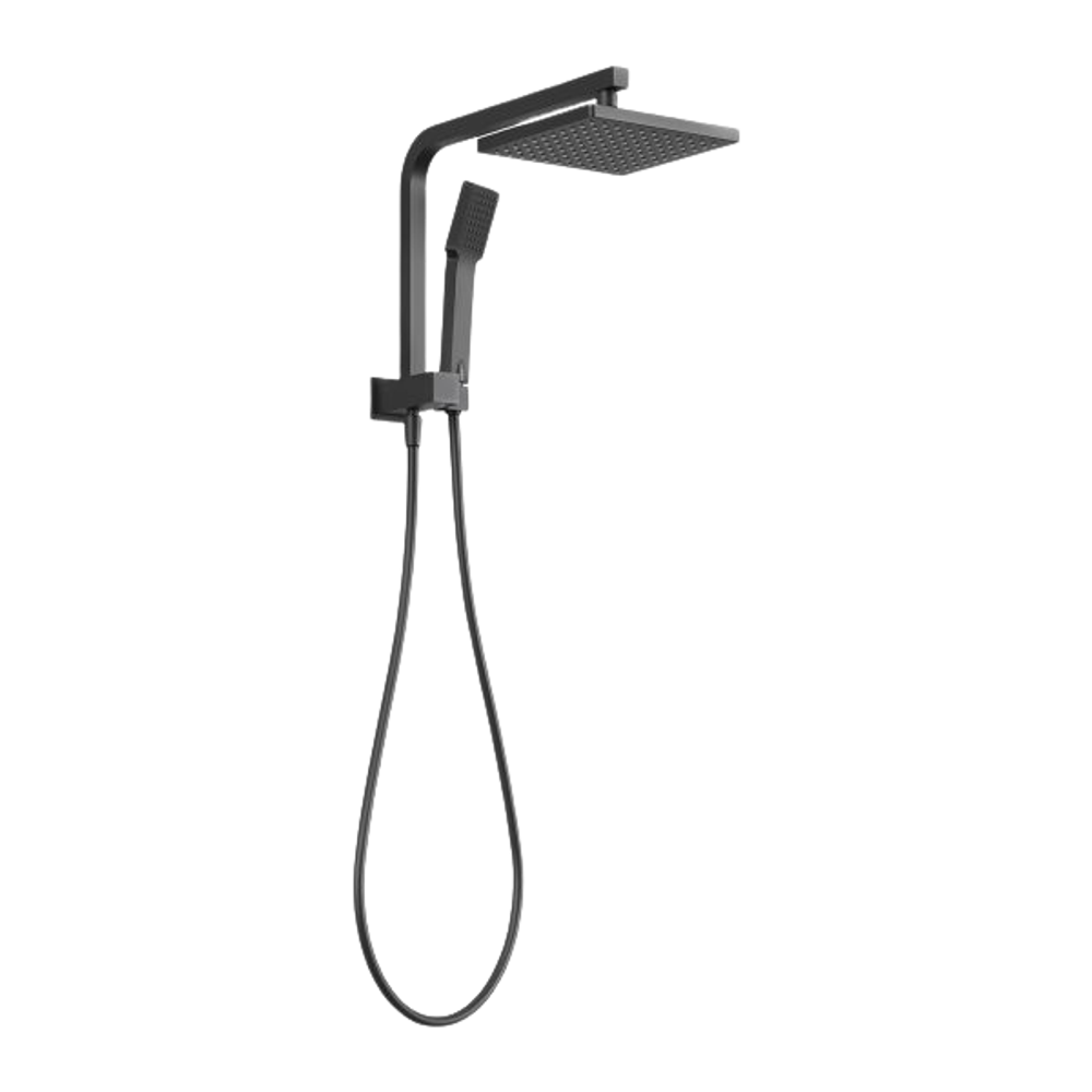 Lexi Compact Twin Shower Matte Black