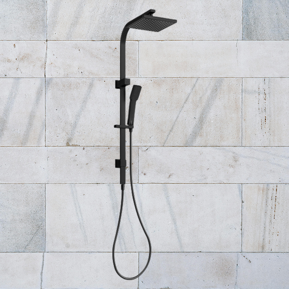 Lexi Twin Shower Matte Black