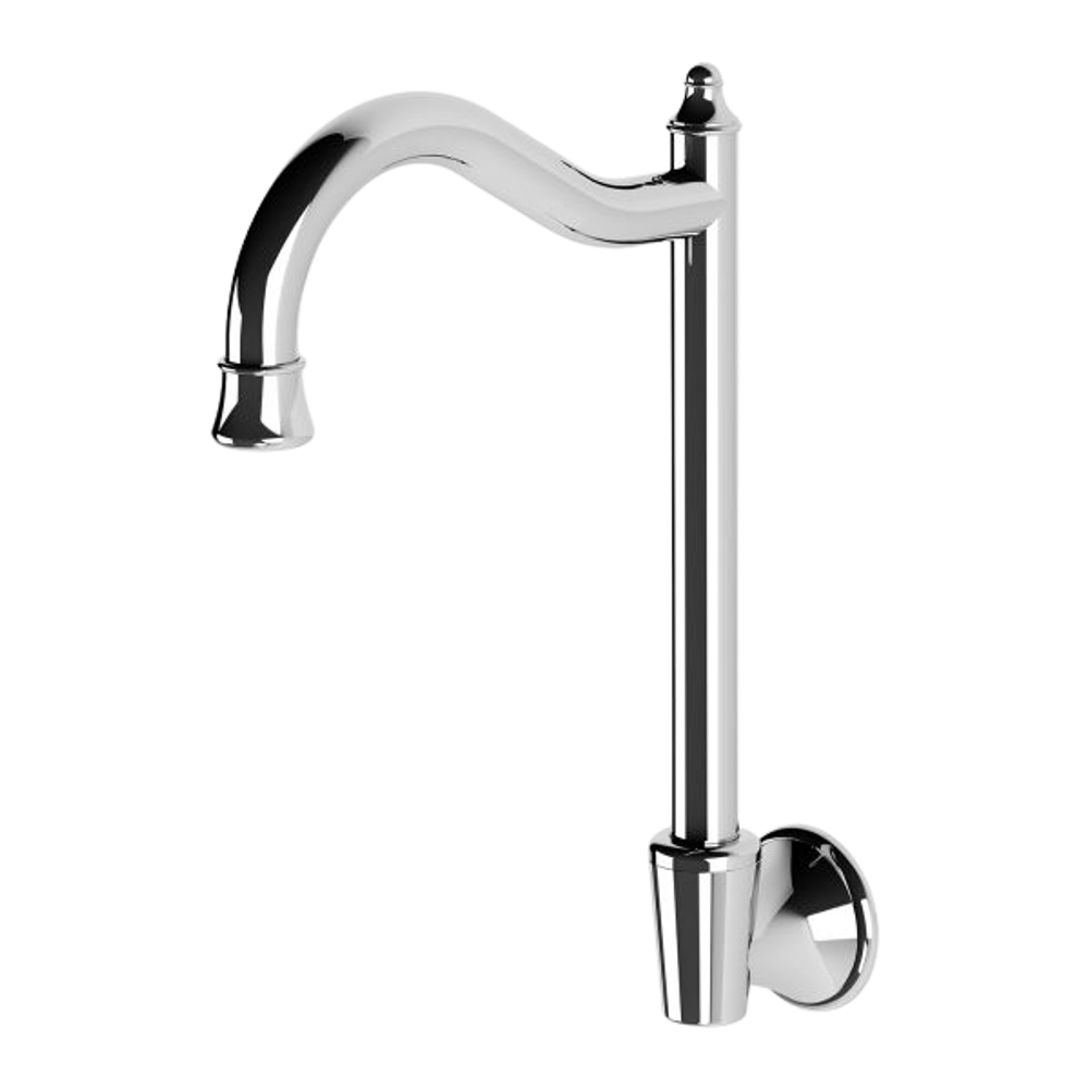 Phoenix Nostalgia Wall Sink Outlet Shepherds Crook Chrome – Buildmat