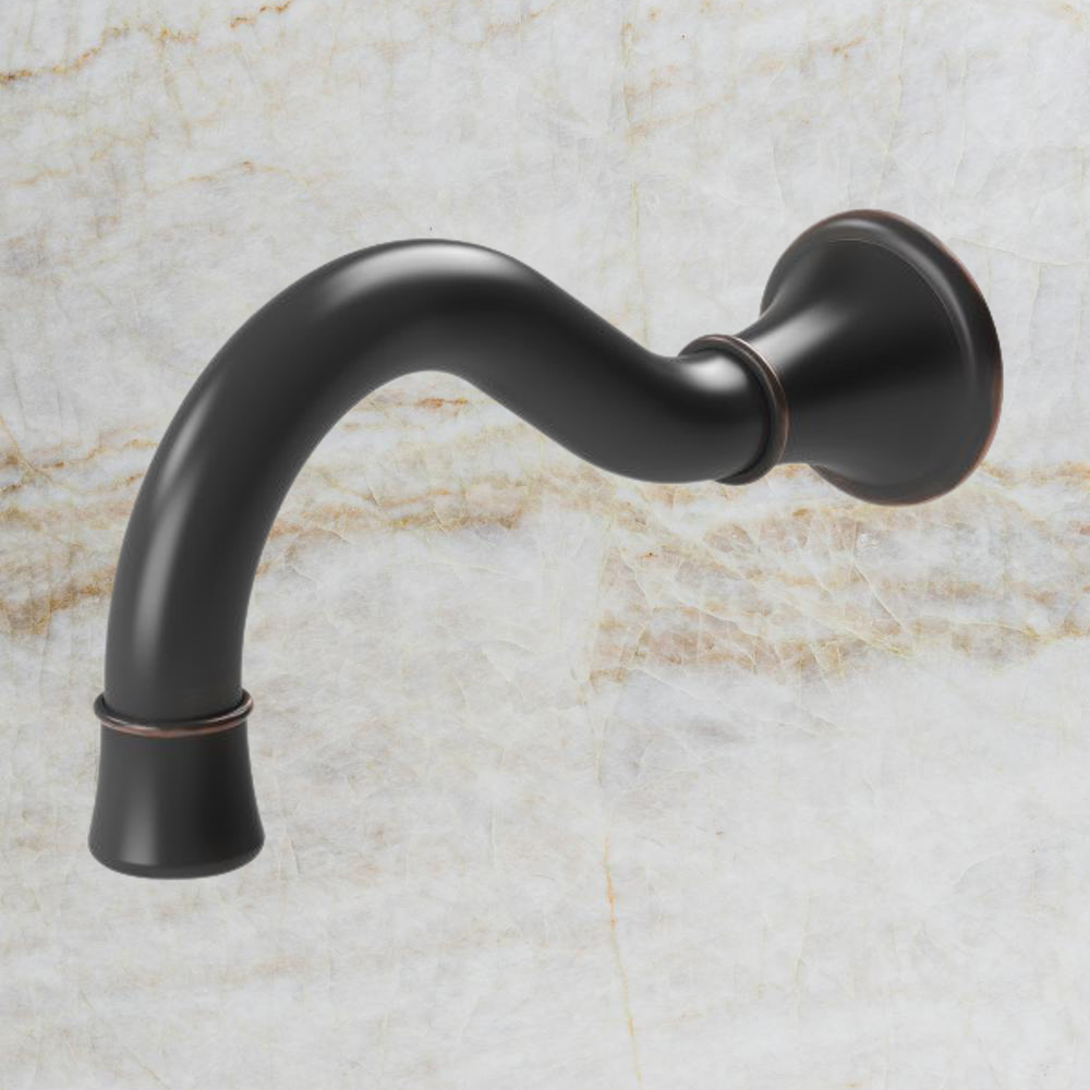 Nostalgia Basin / Bath Outlet 180mm Shepherds Crook  Antique Black