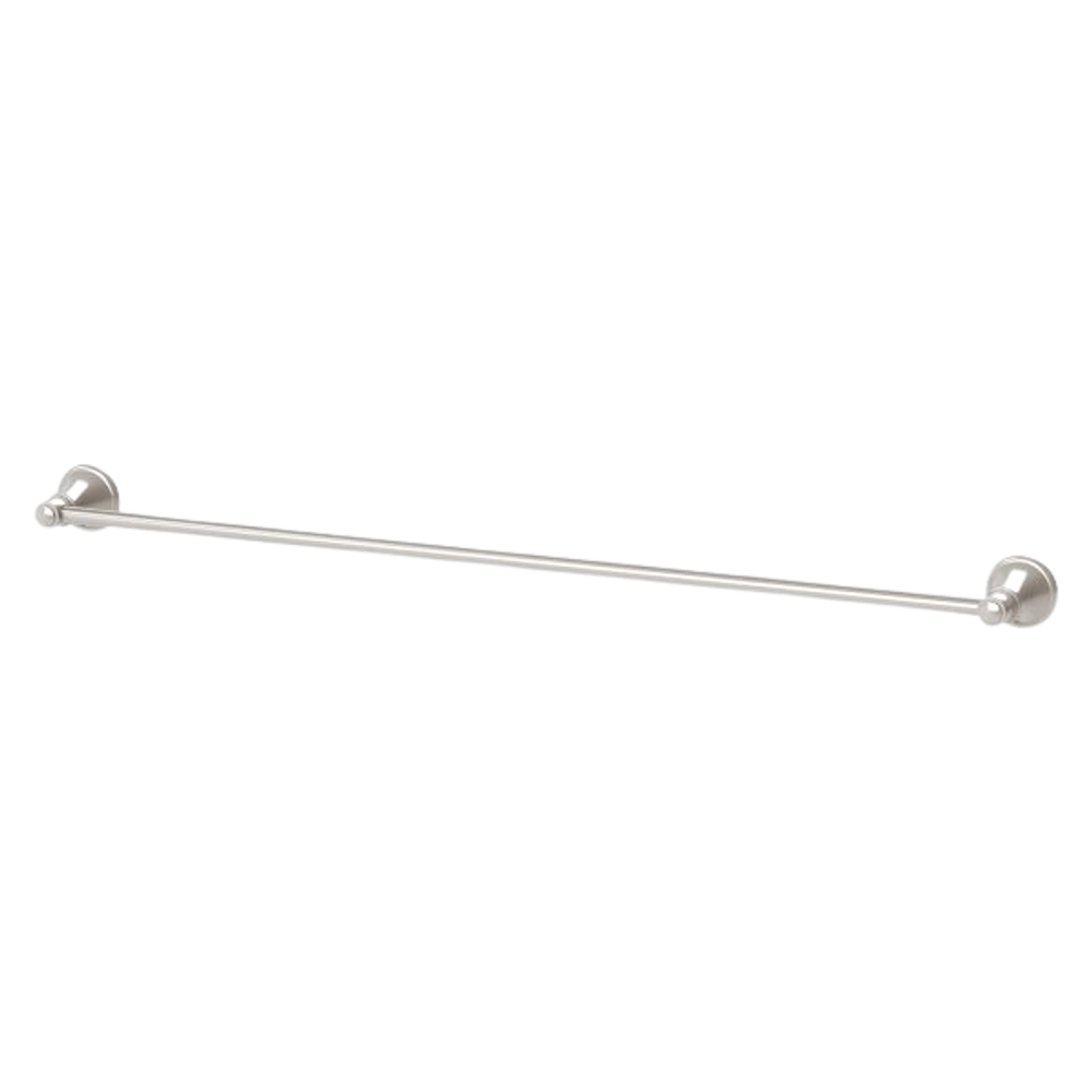 Nostalgia Single Towel Rail 760mm Brushed Nickel