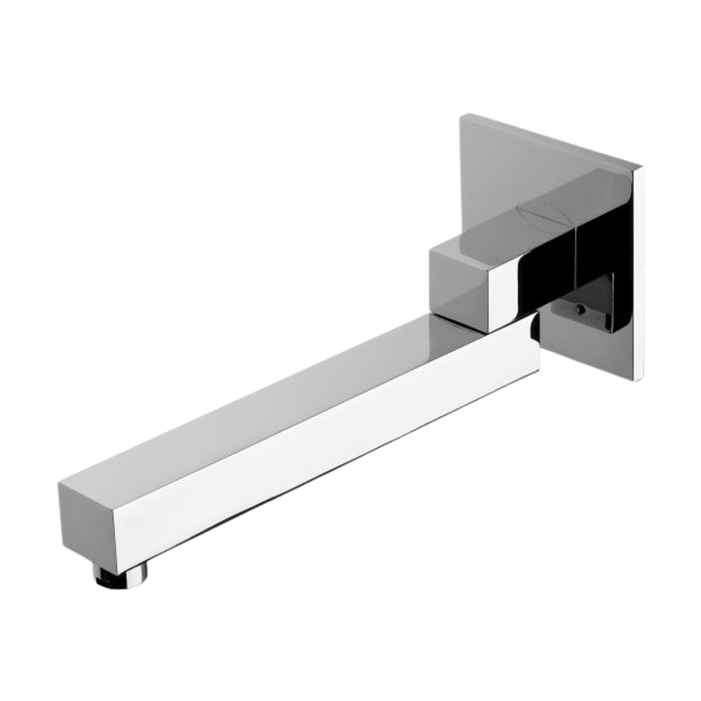 Swivel Bath Outlet Squareline 200mm Chrome