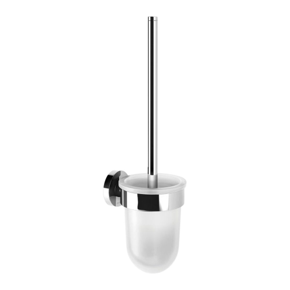 Radii Toilet Brush & Holder Round Chrome