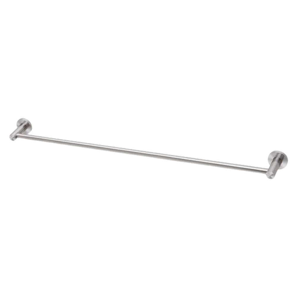 Radii SS 316 Single Towel Rail Round Plate 800mm  Stainless Steel