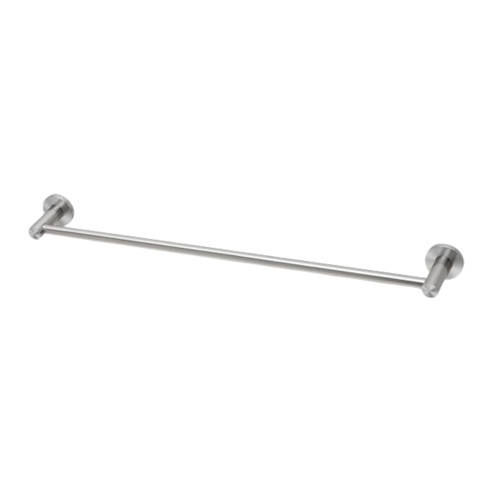 Radii SS 316 Single Towel Rail Round Plate 600mm  Stainless Steel