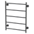 Radii Towel Ladder 550 x 740mm Round Plate Matte Black