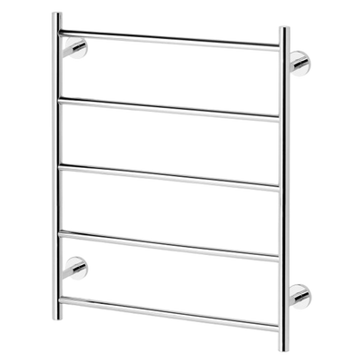 Radii Heated Towel Ladder 550 x 740mm Round Plate Chrome