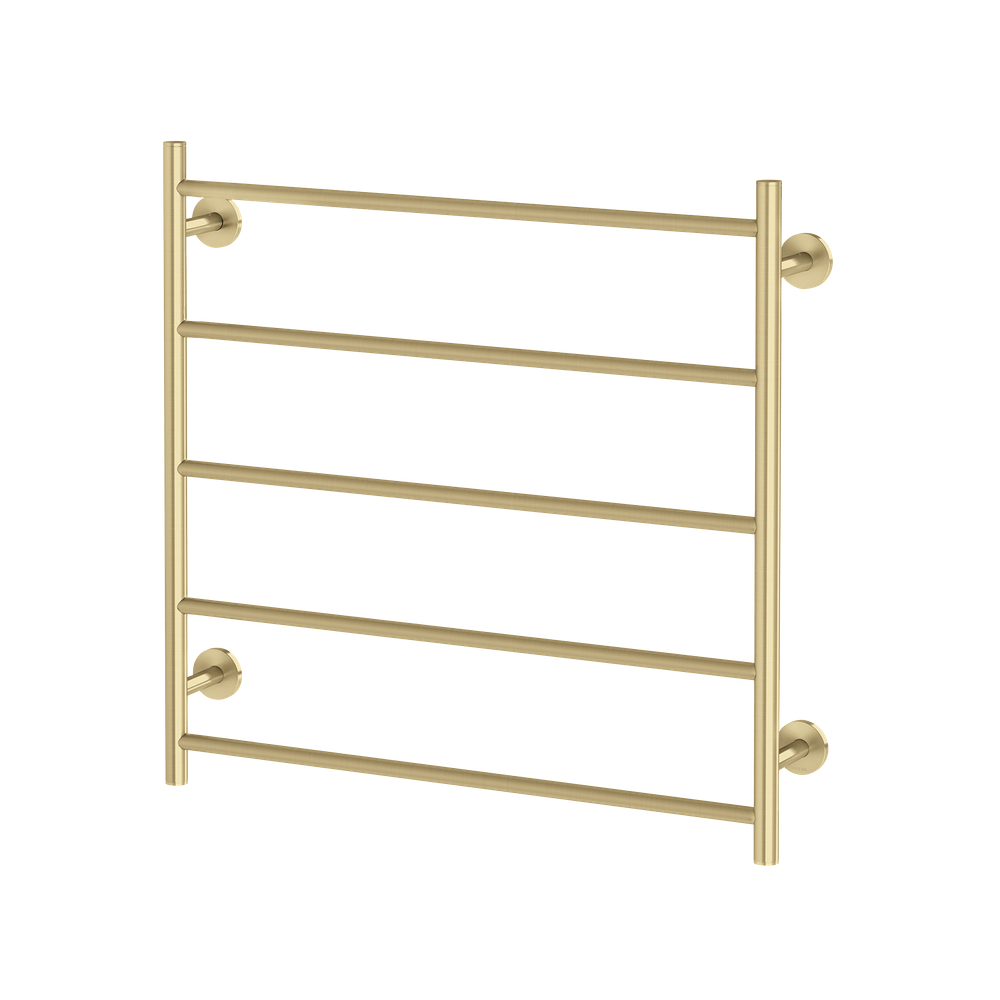 Radii Heated Towel Ladder 750mm x 740mm Brushed Gold