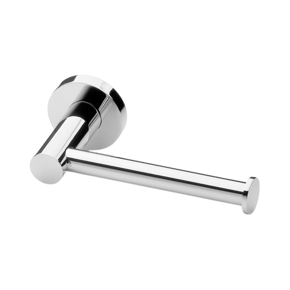 Radii Toilet Roll Holder Round Plate Chrome