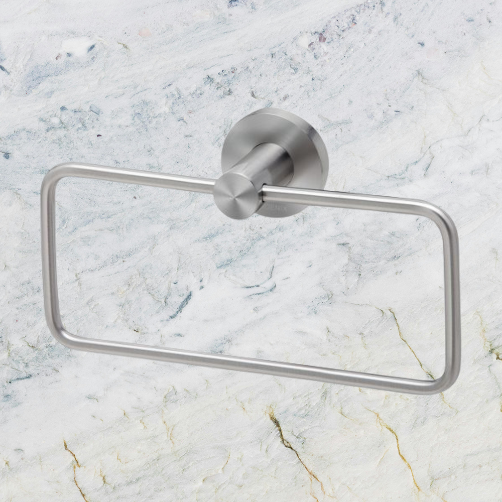 Radii SS 316 Hand Towel Holder Round Plate Stainless Steel