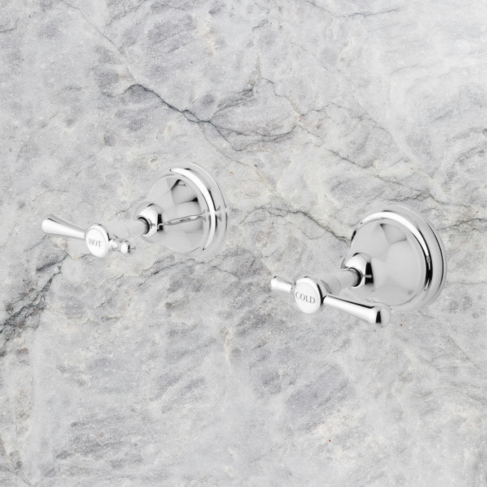 Rhapsody Lever Wall Top Assemblies Lead Free Chrome