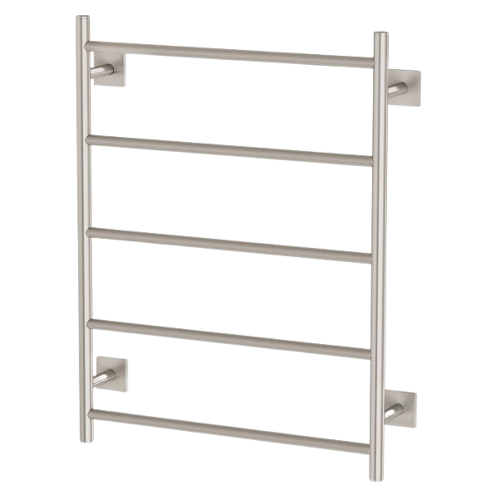 Radii Towel Ladder 550 x 740mm Square Plate Brushed Nickel