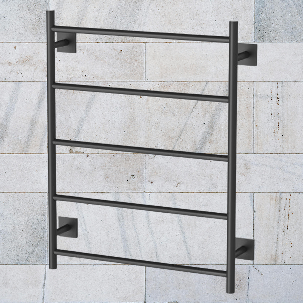 Radii Towel Ladder 550 x 740mm Square Plate Matte Black