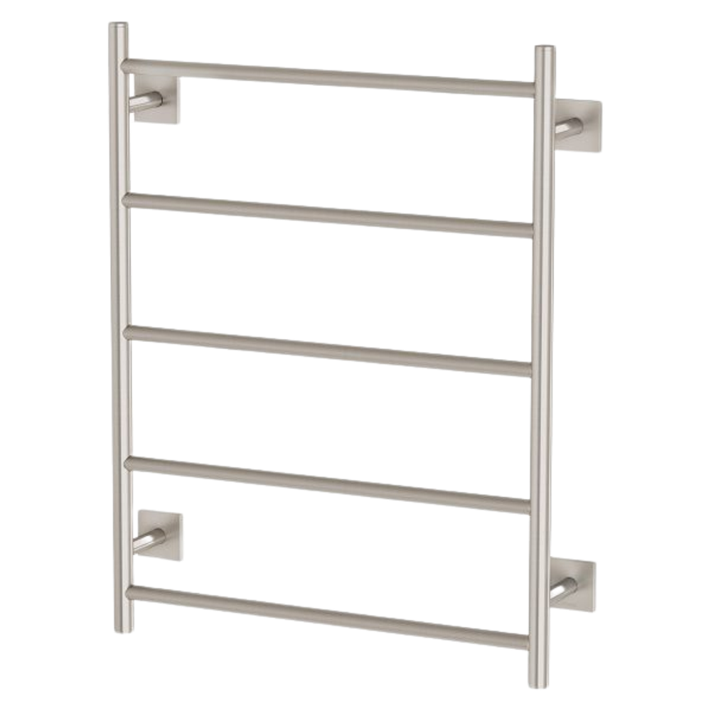 Radii Heated Towel Ladder 550 x 740mm Square Plate Brushed Nickel