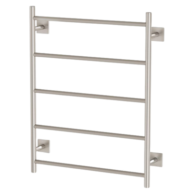 Radii Heated Towel Ladder 550 x 740mm Square Plate Brushed Nickel