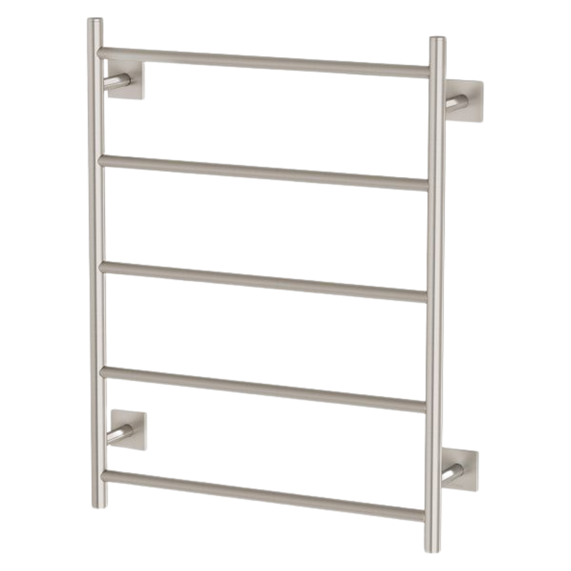 Radii Heated Towel Ladder 550 x 740mm Square Plate Brushed Nickel