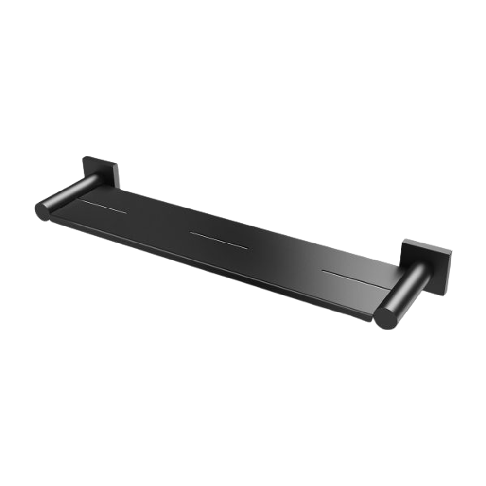 Phoenix Radii Metal Shelf Square Plate Matte Black – Buildmat