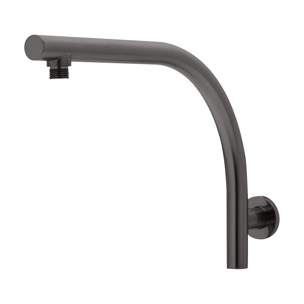 Rush High-Rise Shower Arm Brushed Carbon