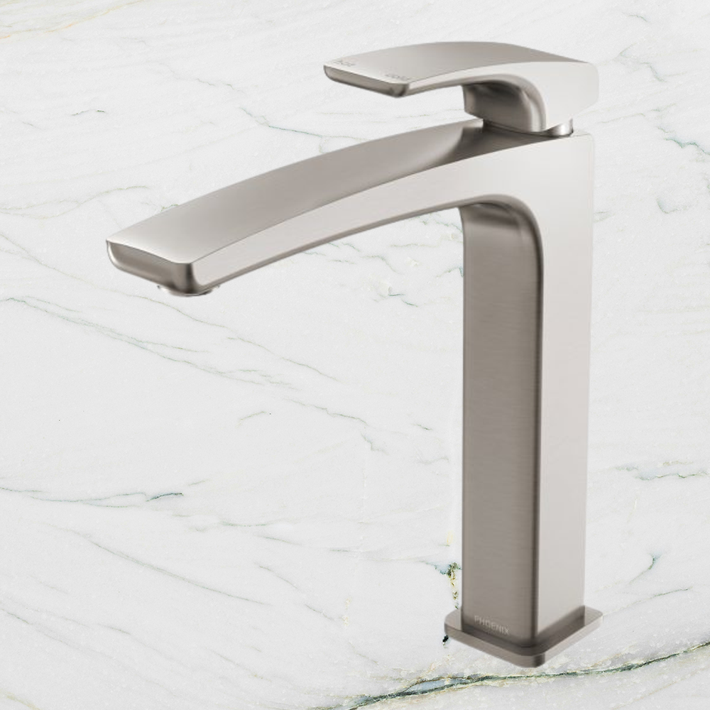 Rush Sink Mixer 190mm Brushed Nickel