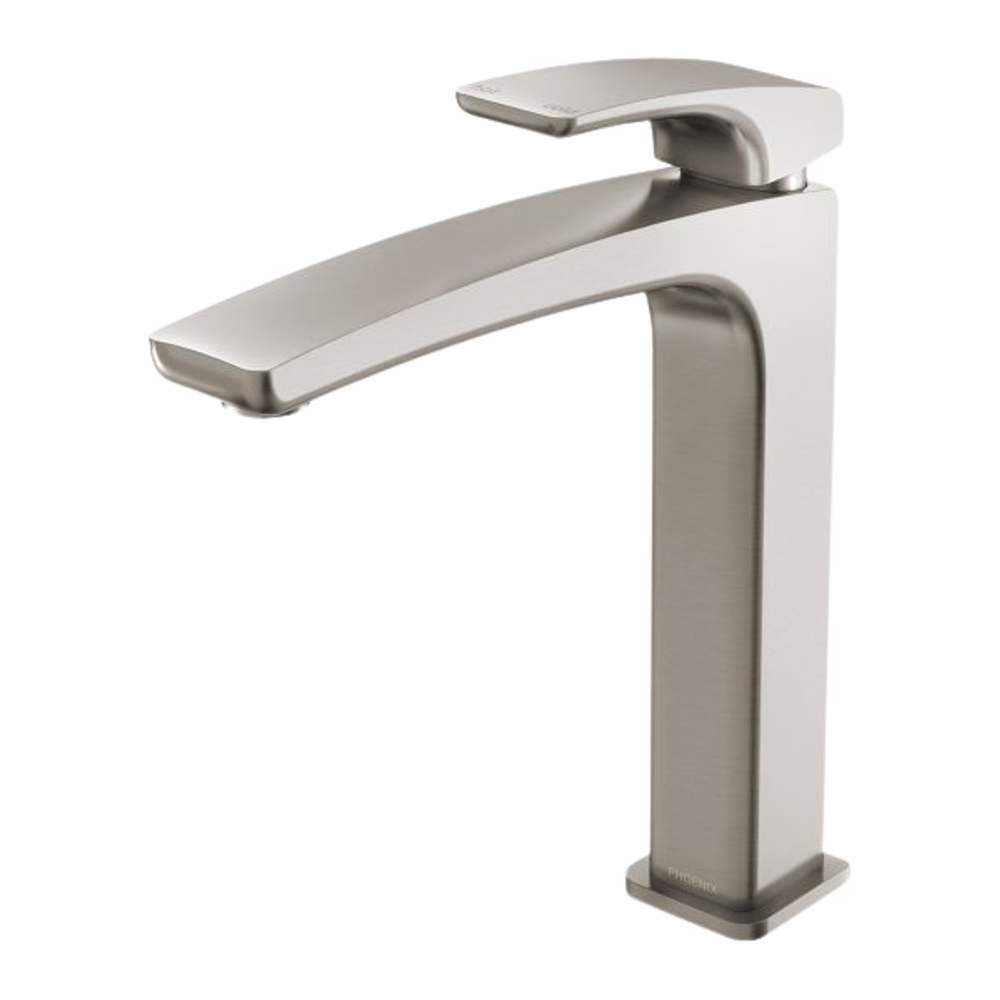 Rush Sink Mixer 190mm Brushed Nickel