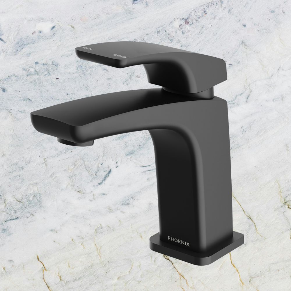 Rush Basin Mixer Matte Black