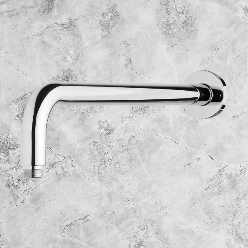 Vivid Shower Arm 400mm Round Chrome