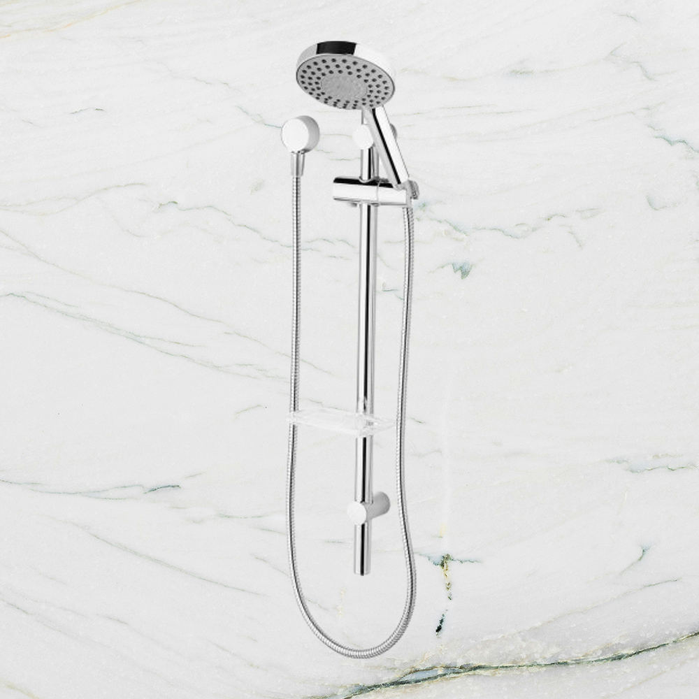 Vivid Rail Shower Chrome