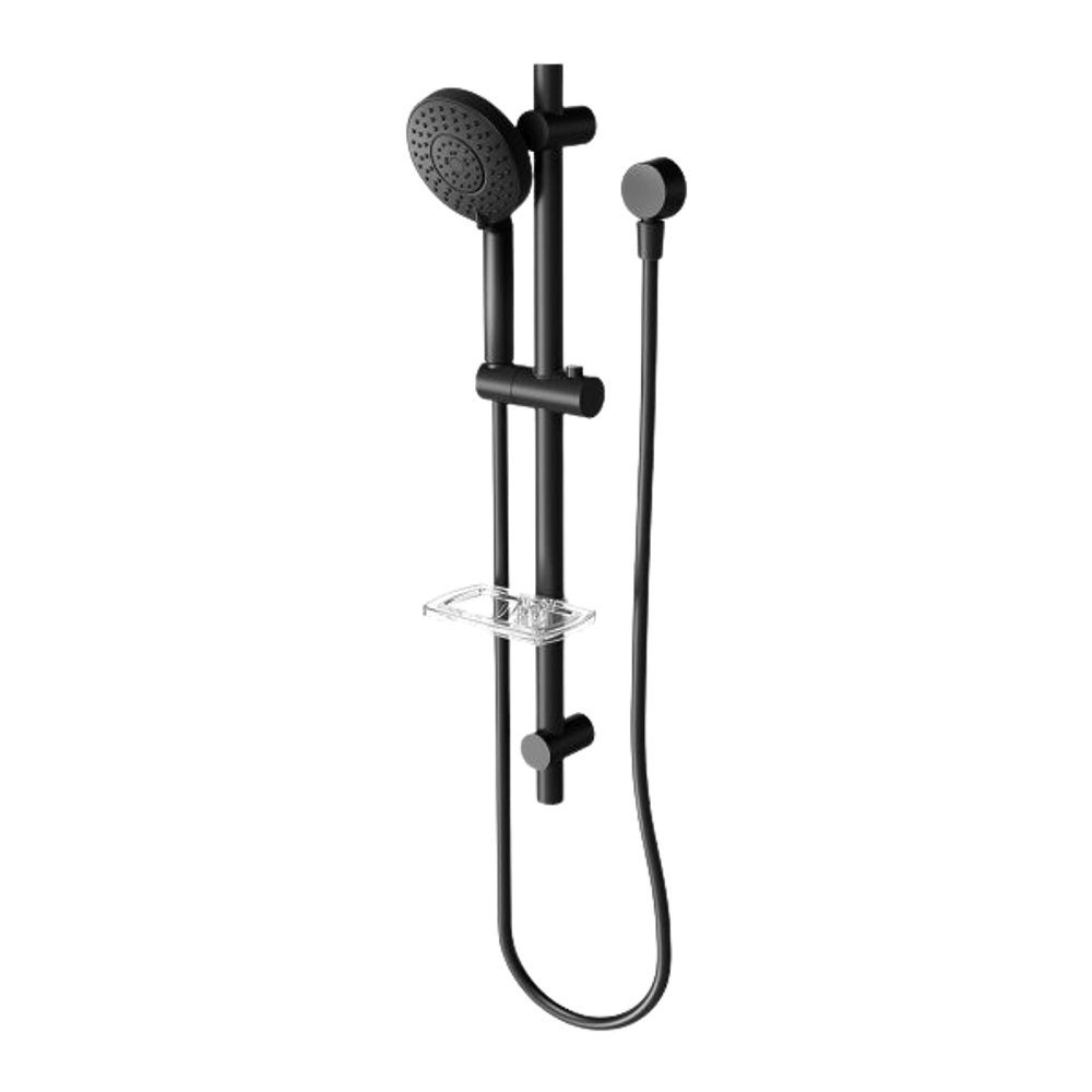 Vivid Rail Shower Matte Black