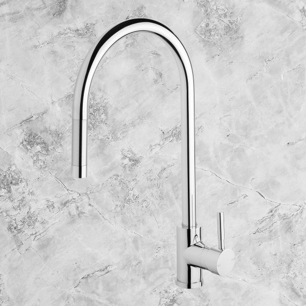 Vivid Pull Out Sink Mixer Chrome