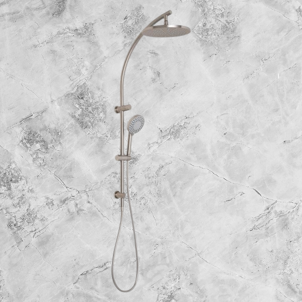 Vivid Twin Shower Brushed Nickel