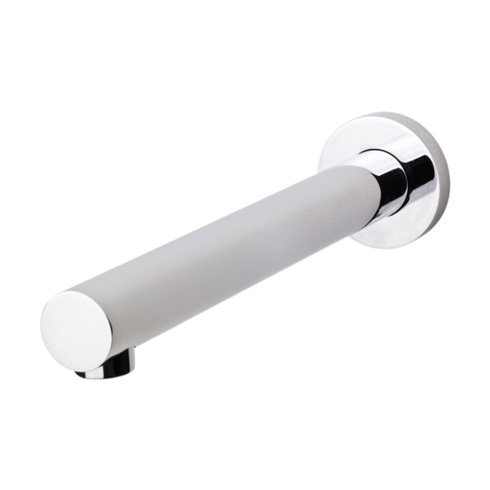 Vivid Wall Bath Outlet 200mm Chrome