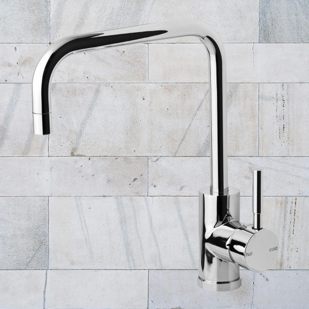 Vivid Sink Mixer 220mm Squareline Chrome