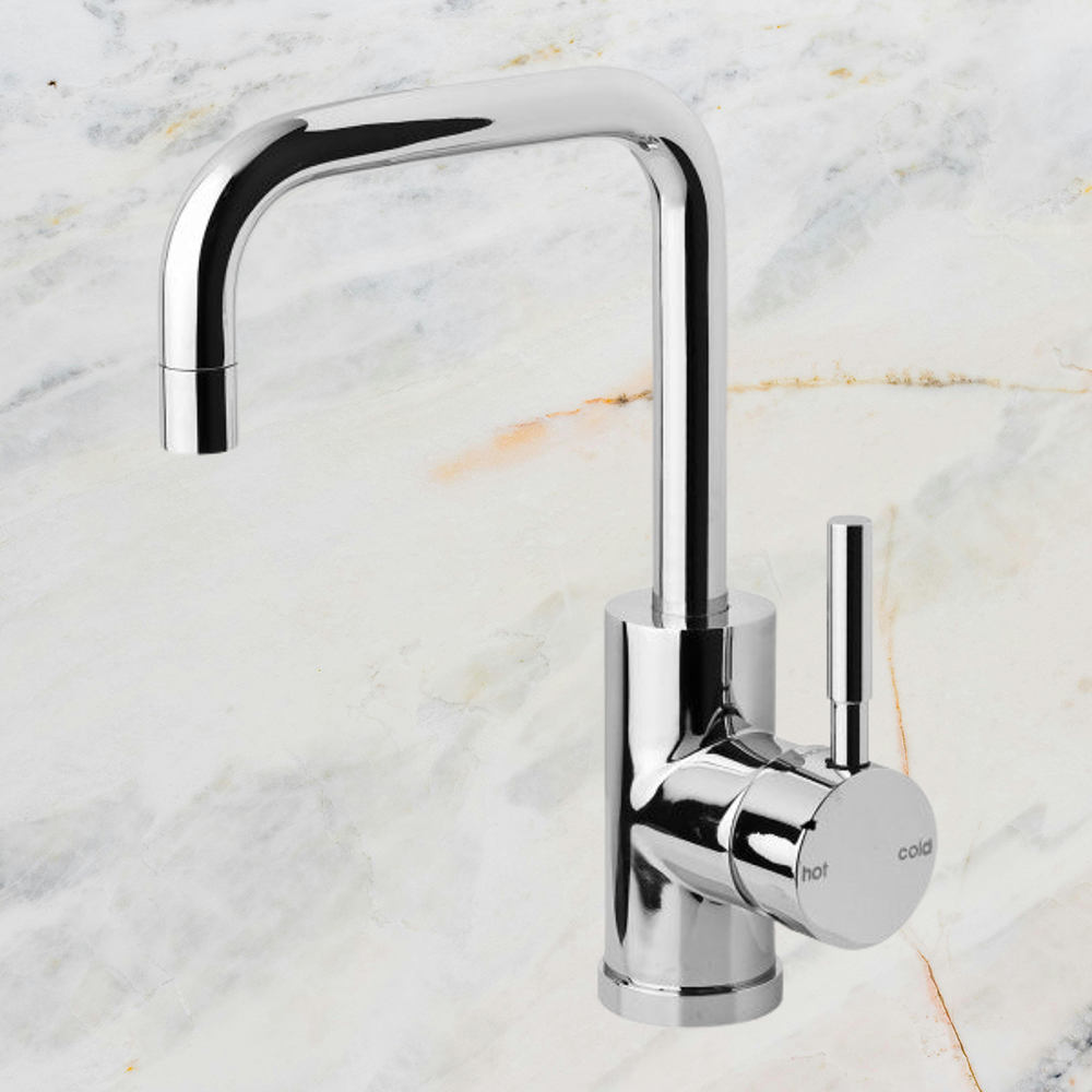 Vivid Sink Mixer 160mm Squareline Chrome