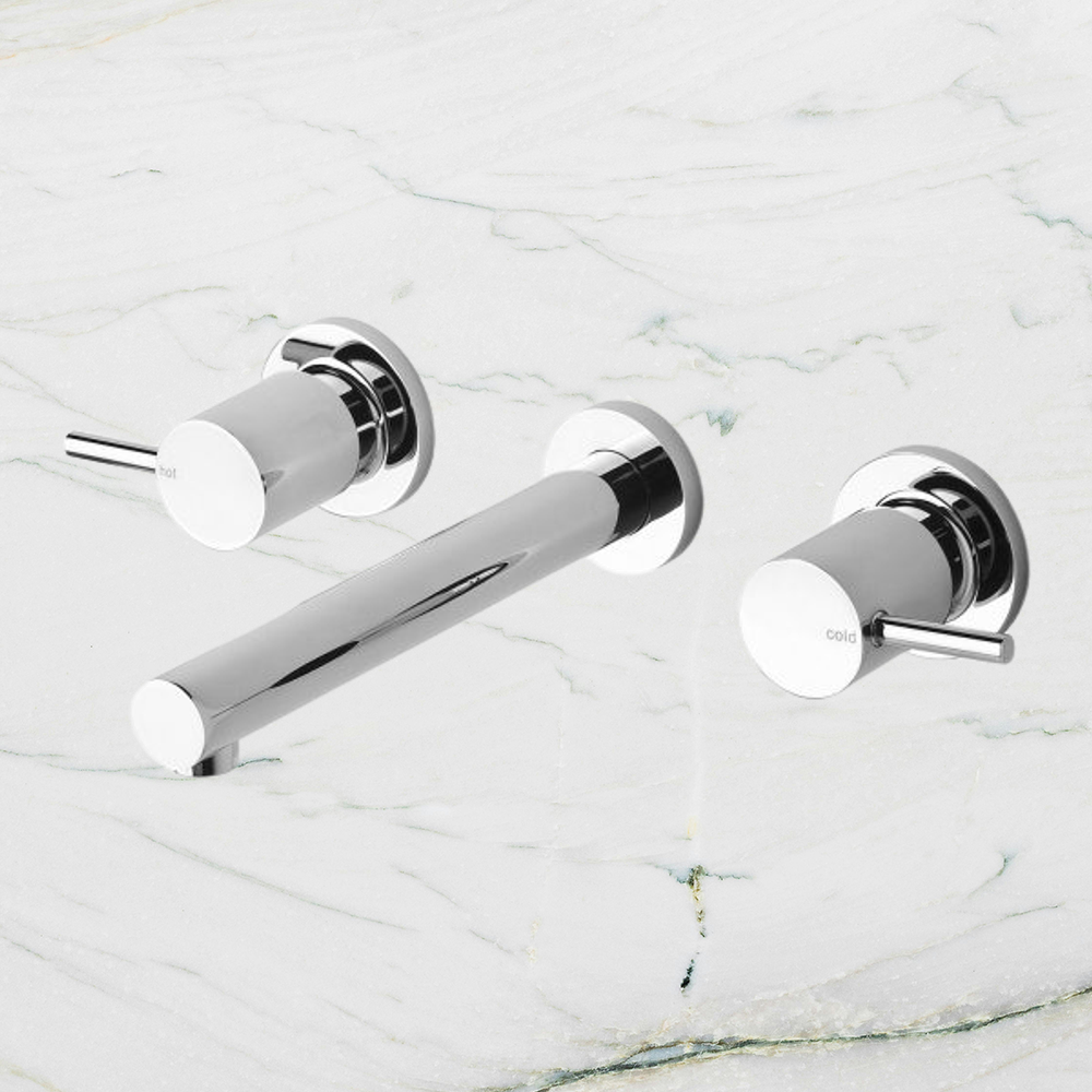 Vivid Pin Lever Bath Set 200mm Chrome